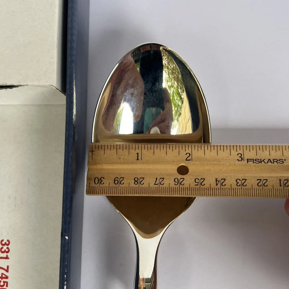 Towle Lead Crystal Serving Spoon 10